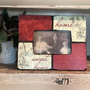 Home Sweet Home Decoupage Frame